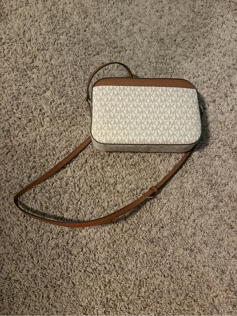 Michael Kors Jet Set Large Logo Crossbody Bag